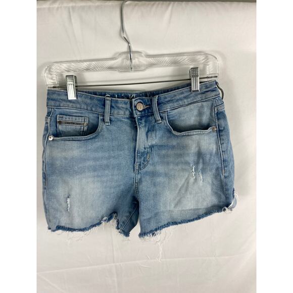 Calvin Klein Cutoff Jean Shorts Size 26 - Picture 2 of 5